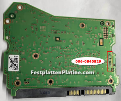 Platine 006-0B40829  für Festplatte WD 3,5" SATA – Bild 2