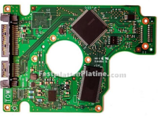 Platine  für Festplatte 2,5" SATA 120GB Hitachi HTE543212L9A300, PCB 0A54346