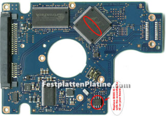 Platine 0J14457  für Festplatte Hitachi 2,5" SATA