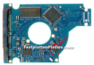 Platine 100583375  für Festplatte Seagate 2,5" SATA