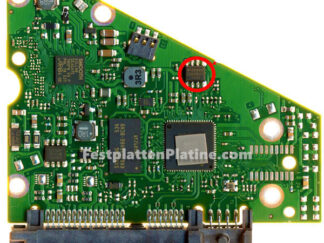 Platine  für Festplatte 3,5" SATA 2TB Seagate ST2000DM001, PCB 100721570