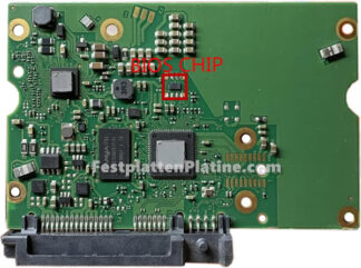 Platine  für Festplatte 3,5" SATA 4TB Seagate ST4000NE0025, PCB 100760706
