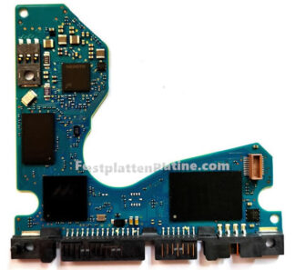 Platine  für Festplatte 2,5" SATA 500GB Seagate ST500LX025, PCB 100792364