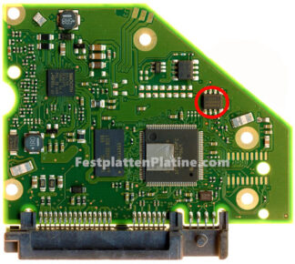 Platine  für Festplatte 3,5" SATA 2TB Seagate ST2000NE0025, PCB 100799168