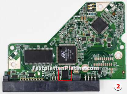 Platine 2060-701640-001  für Festplatte WD 3,5" SATA – Bild 4