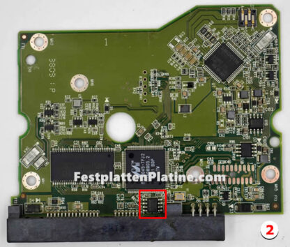 Platine 2060-771624-001  für Festplatte WD 3,5" SATA – Bild 4