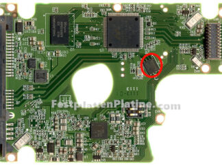 Platine  für Festplatte 2,5" SATA 250GB Western Digital WD2500HHTZ, PCB 2060-771831-001