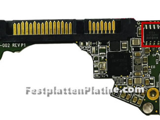 Platine 2060-771927-002  für Festplatte WD 2,5" SATA
