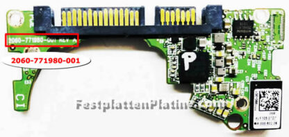 Platine 2060-771980-001  für Festplatte WD 2,5" SATA – Bild 2
