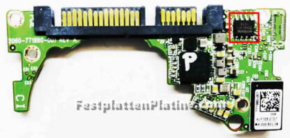 Platine 2060-771980-001  für Festplatte WD 2,5" SATA – Bild 3