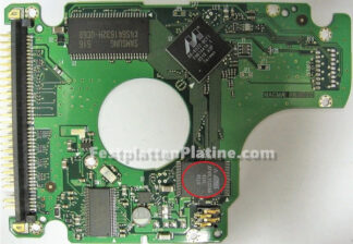 Platine  für Festplatte 2,5" SATA 40GB Samsung MP0402H, PCB BF41-00075A