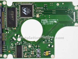 Platine  für Festplatte 2,5" SATA 400GB Samsung HM400JI, PCB BF41-00249B