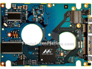 Platine  für Festplatte 2,5" SATA 80GB Fujitsu MHW2080BH PL, PCB CA26343-B84304BA