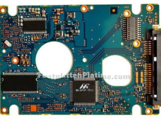 Platine  für Festplatte 2,5" SATA 160GB Fujitsu MHZ2160BH G1, PCB CA26344-B32104BA