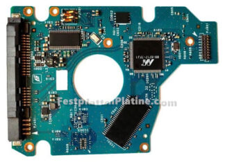 Platine  für Festplatte 2,5" SATA 120GB Toshiba MK1251GSY, PCB G002217A
