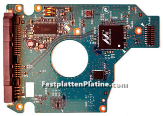 Platine G002439-0A  für Festplatte Toshiba 2,5" SATA