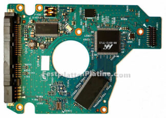 Platine  für Festplatte 2,5" SATA 320GB Toshiba MK3256GSY, PCB G002587-0A