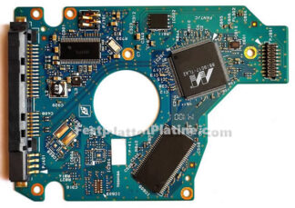 Platine  für Festplatte 2,5" SATA 320GB Toshiba MK3256GSX, PCB G002641A