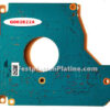 Platine  für Festplatte 2,5" SATA 500GB Toshiba MK5061GSY, PCB G002822A – Bild 2