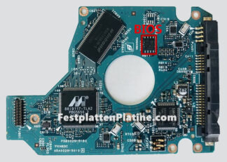 Platine G002915A  für Festplatte Toshiba 2,5" SATA
