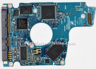 Platine  für Festplatte 2,5" SATA 1TB Toshiba MQ01ABD100H, PCB G3346A