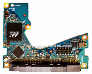 Platine  für Festplatte 2,5" SATA 750GB Toshiba MQ02ABF075, PCB G3686A