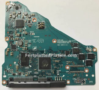 Platine  für Festplatte 3,5" SATA 8TB Toshiba MA04ABA800EK, PCB G3820A
