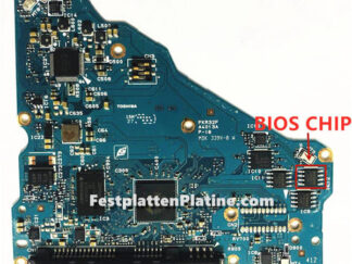 Platine G4013A  für Festplatte Toshiba 3,5" SATA