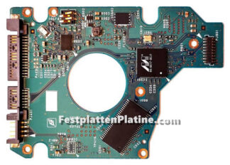 Platine G5B001851000-A  für Festplatte Toshiba 2,5" SATA
