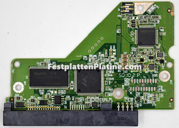 Platinentausch bei Western Digital Festplatte